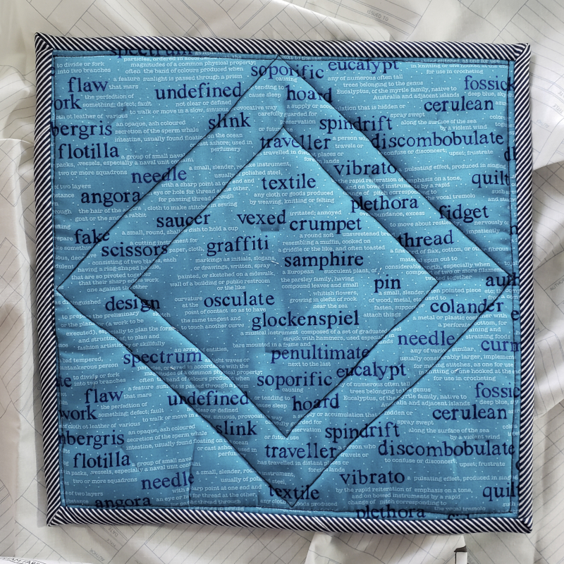 Mug rug 02 Mug rug 02