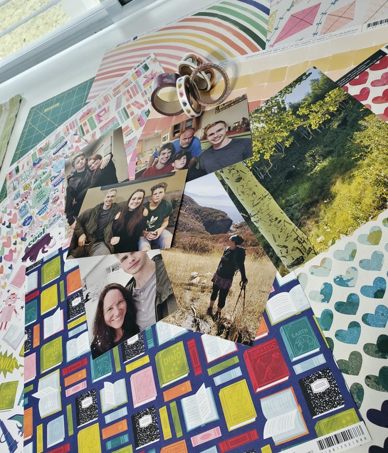 Goal recap scrapbooking feb mar Goal recap scrapbooking feb mar